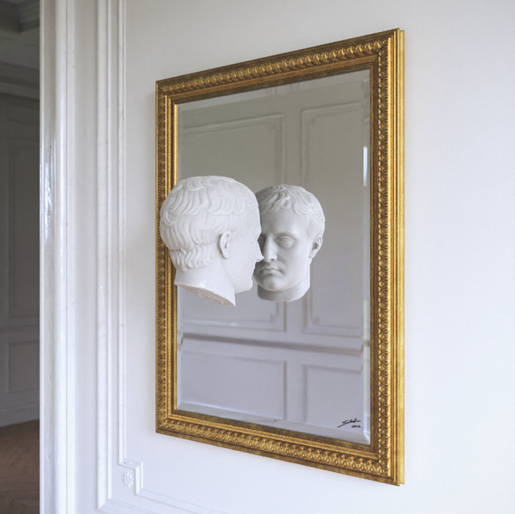 Narcissus Mirror by Sebastian Errazuriz